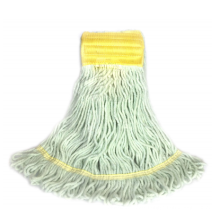 Industrial and Commercial  Looped Ended Mop Head Replacement, Saddle Cotton Mop Head, Extremely Durable